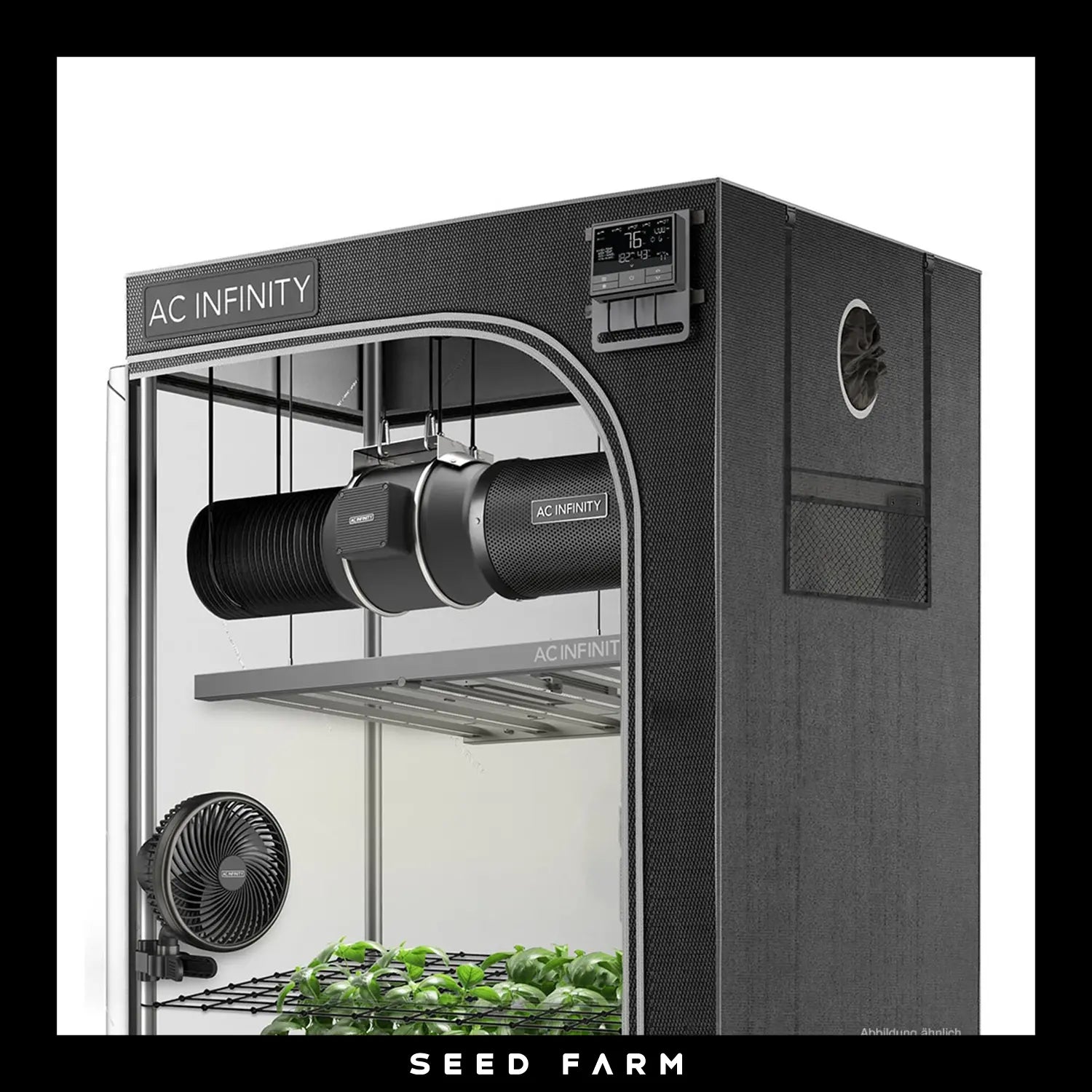 grower zelt AC Infinity Advanced Grow Zelt-System 60x120x180 – Perfekt für 3 Pflanzen kaufen – Seed Farm