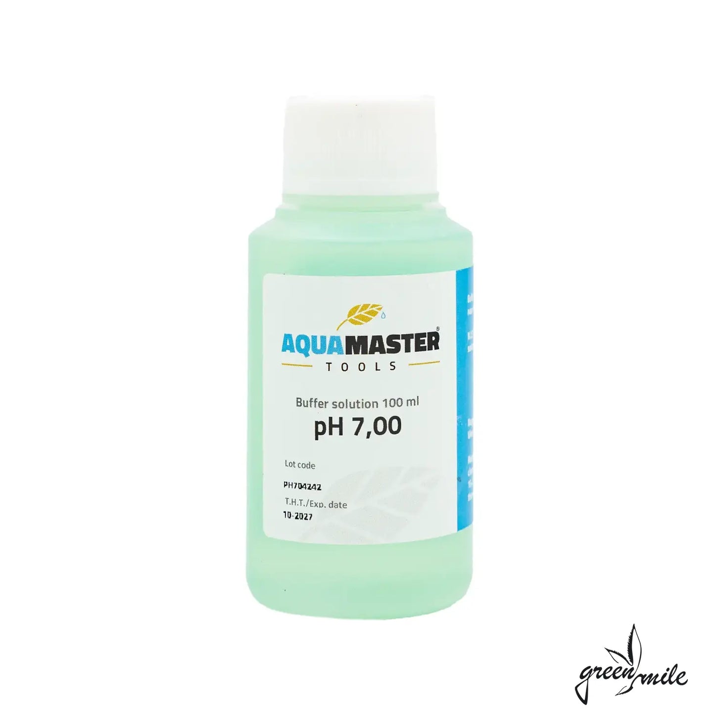 Aquamaster Tools, Pufferlösung, pH7, 100ml, Vorderansicht