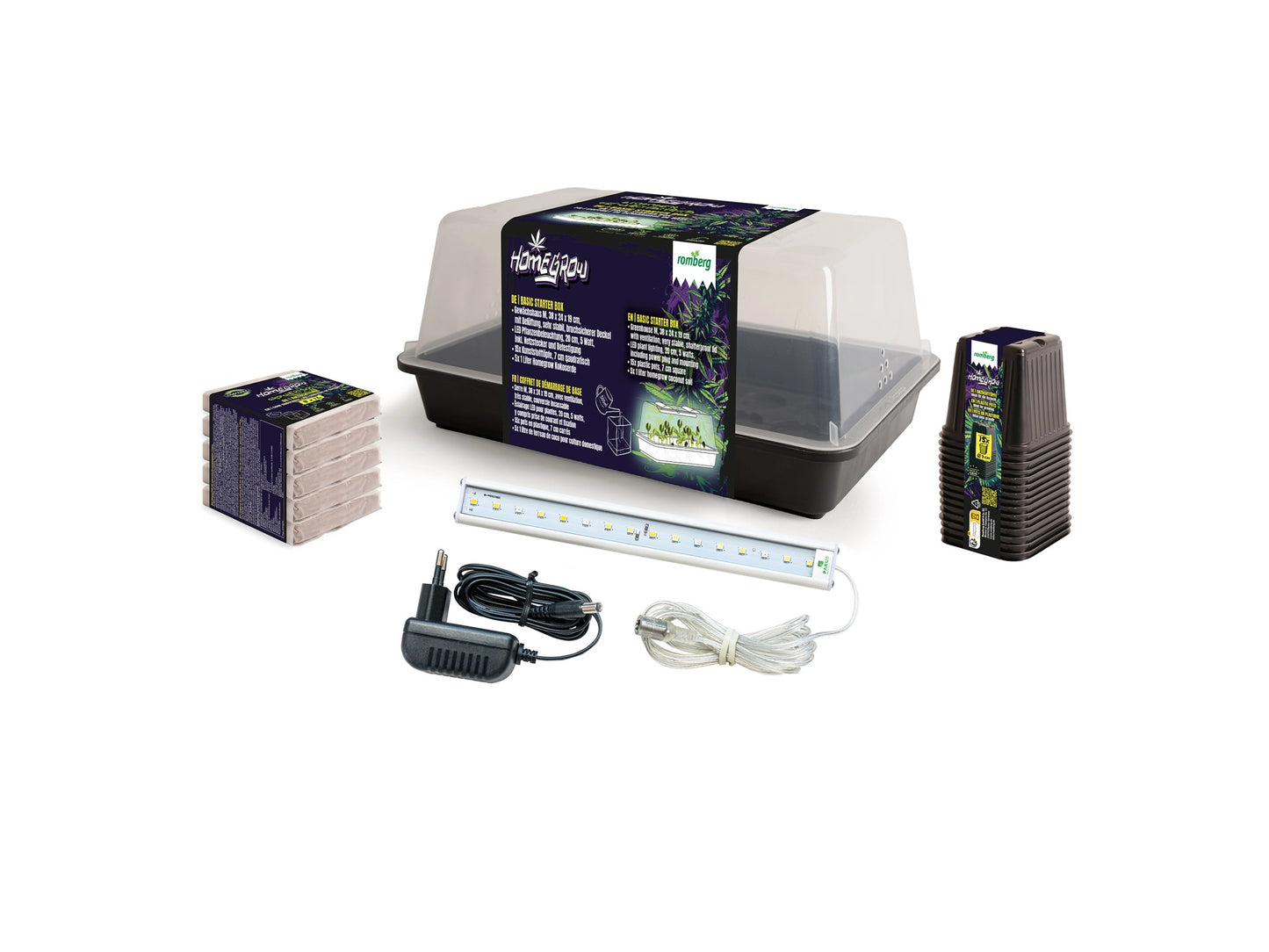 Romberg - Zimmergewächshaus Basic Starter Box