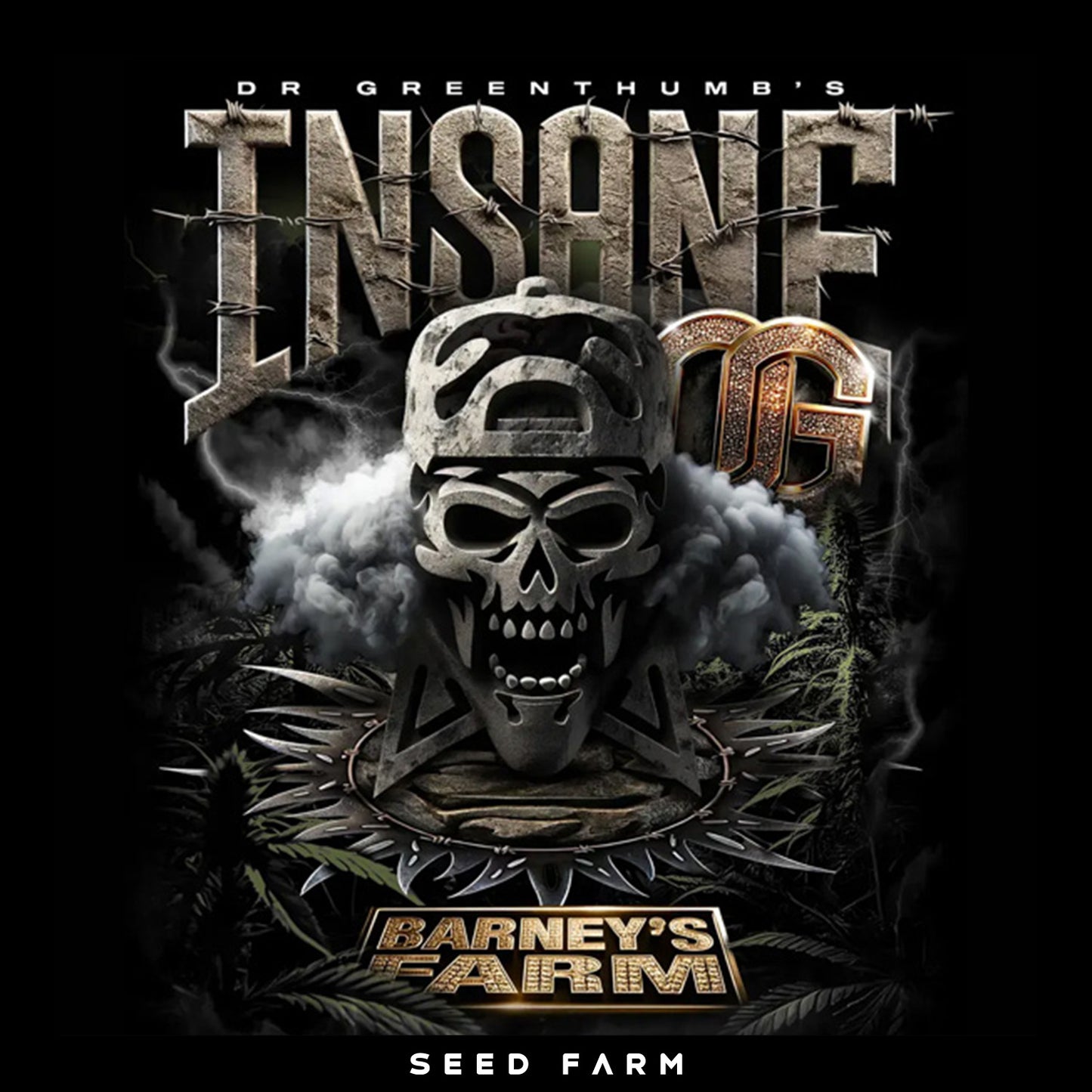 Barney's Farm - Insane OG - Feminized - 3 Seeds