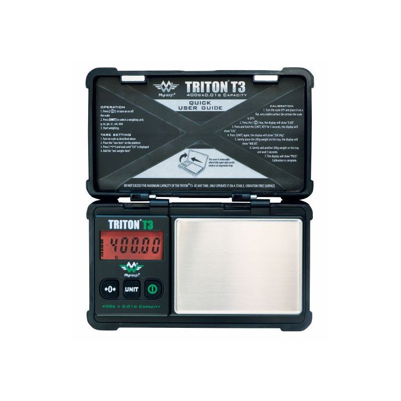 My Weigh - Triton T3 400 Digitalwaage | max. 400g *Shock Resistant*