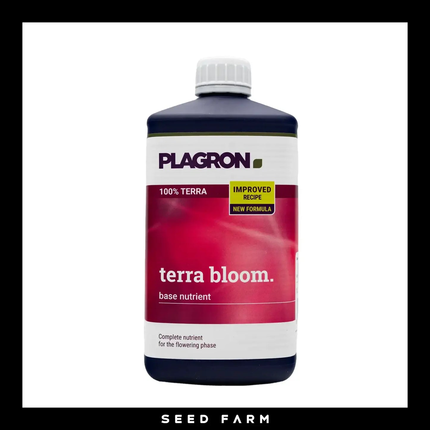 Plagron, Terra Bloom, 1 Liter Flasche, Vorderansicht
