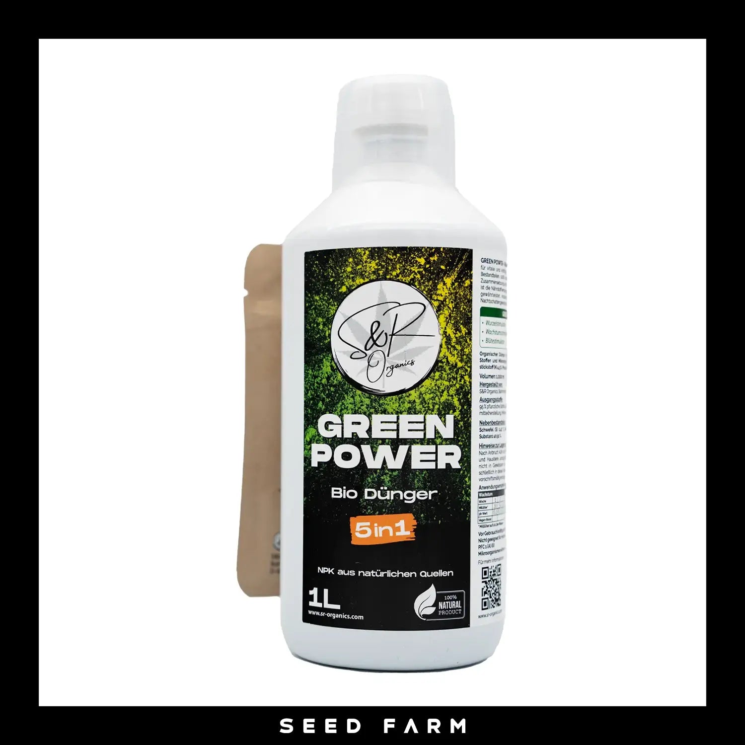 Green Power 5in1 Bio Dünger – Organischer Volldünger kaufen – Seed Farm