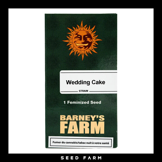 Barneys Farm Wedding Cake feminisierte Cannabis Samen, 1 Stück, Vorderansicht