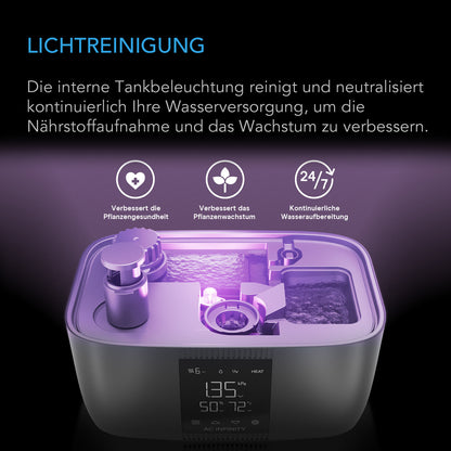AC Infinity - Cloudforge T5 Warm/Kalt-Nebel VPD Luftbefeuchter | 9L