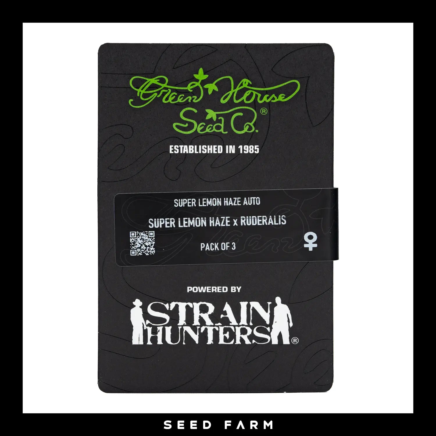 Green House Seeds, Super Lemon Haze, automatische Cannabis Samen, 3 Stück, Vorderansicht