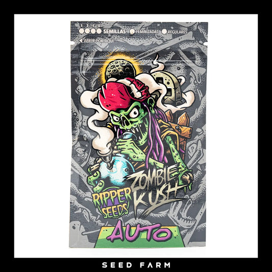 Ripper Seeds Zombie Kush automatische Cannabis Samen, Vorderansicht