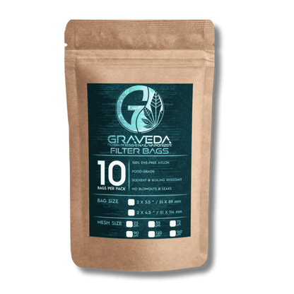 Graveda - Rosin Bag Filterbeutel | 10 Stk 70x160mm