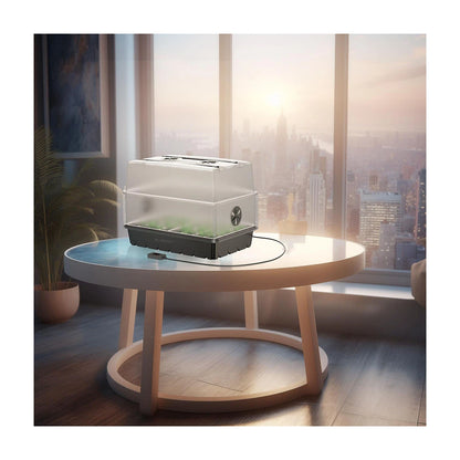 AC Infinity - Stecklings-Gewächshaus mit Höhenverlängerung, mit Samsung LM301H EVO LED-Beleuchtung, 5x8-Tablett