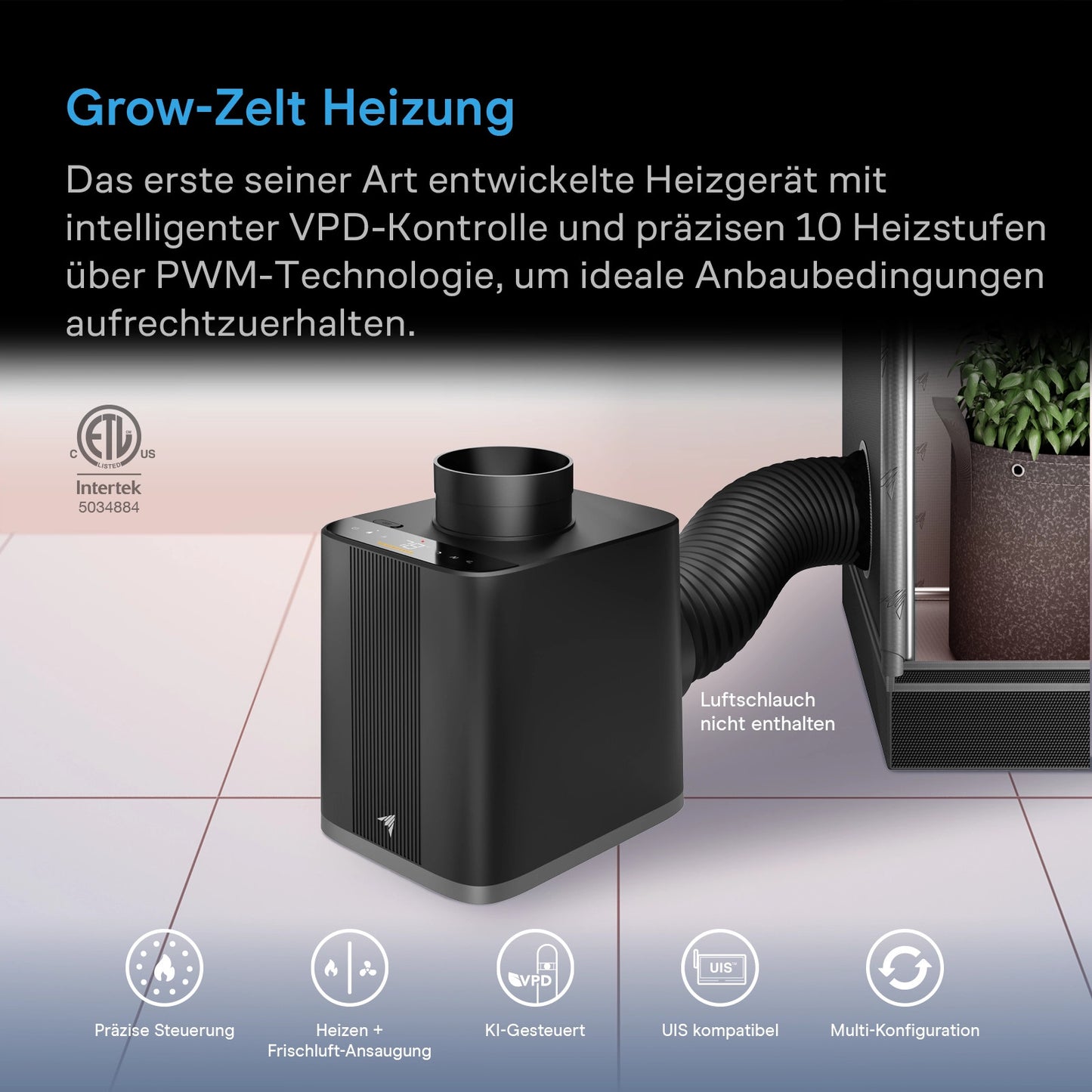 AC Infinity - THERMOFORGE T7 - Heizgerät