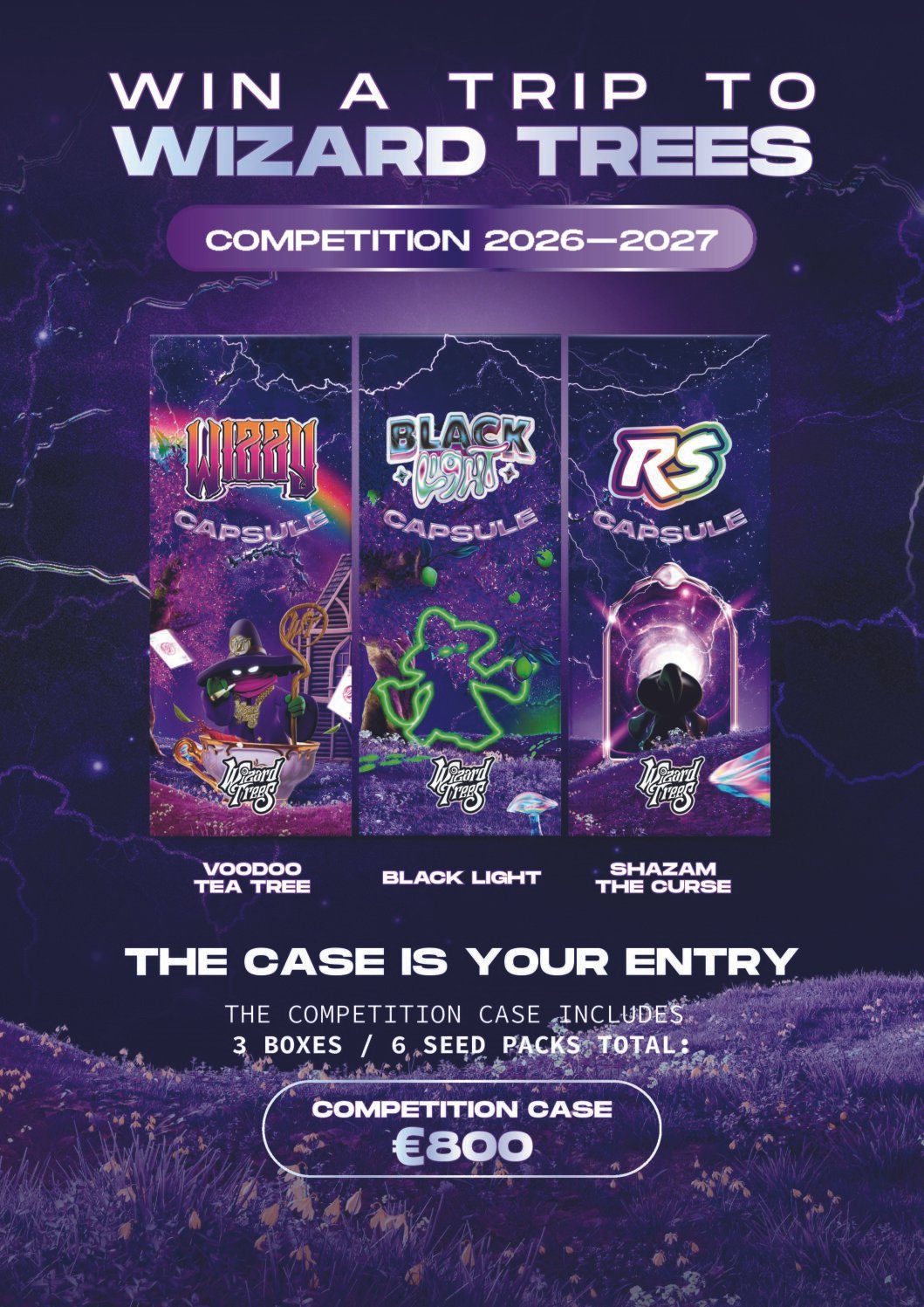 Wizard Trees - COMPETITION BOX | Black Bagic Collection
