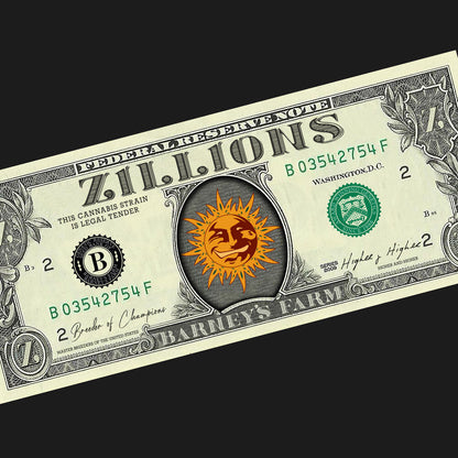 Barney's Farm - ZILLIONS  - Feminized - 3 Seeds